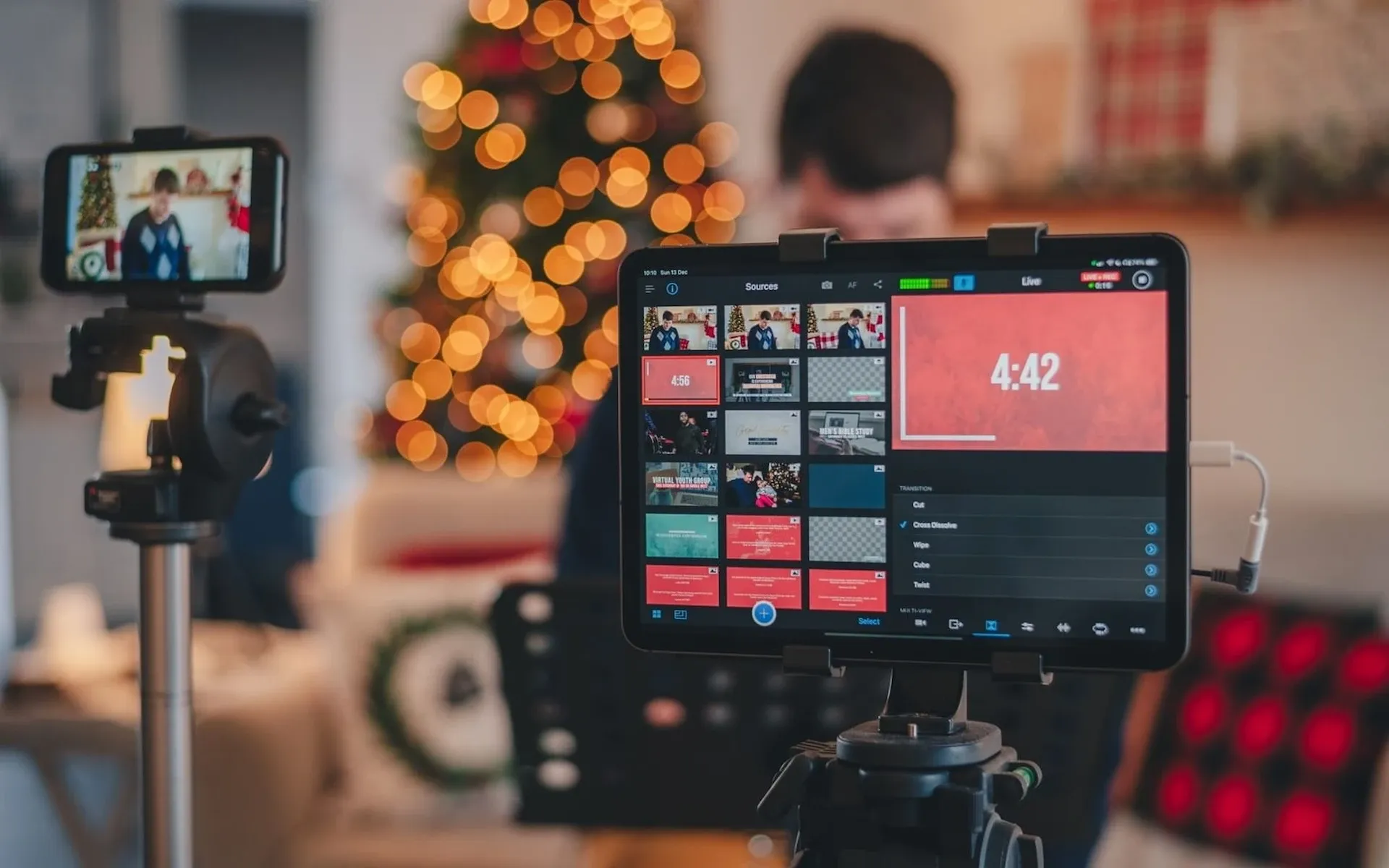 Live stream set up