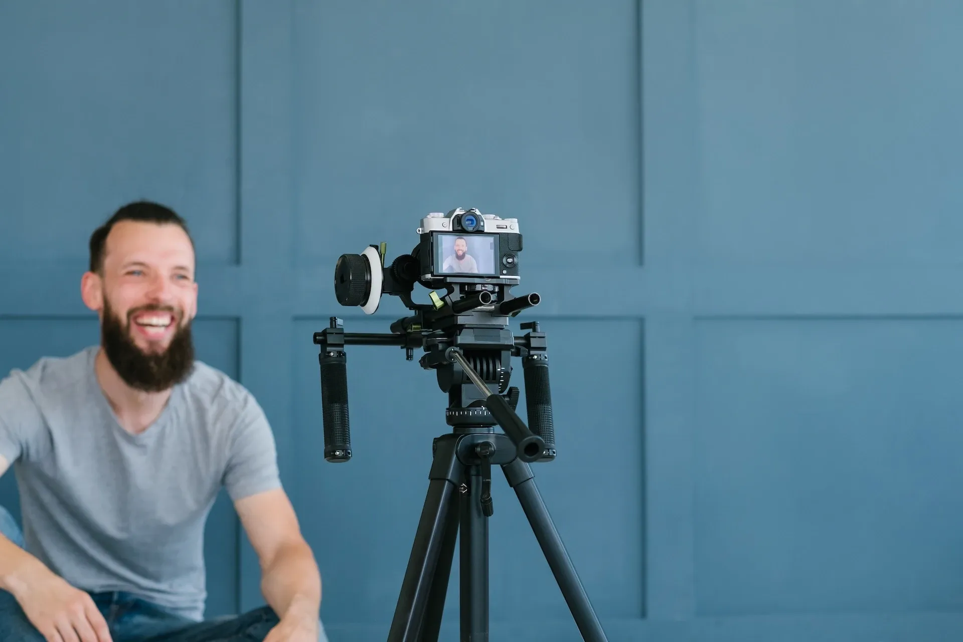Shooting YouTube footage